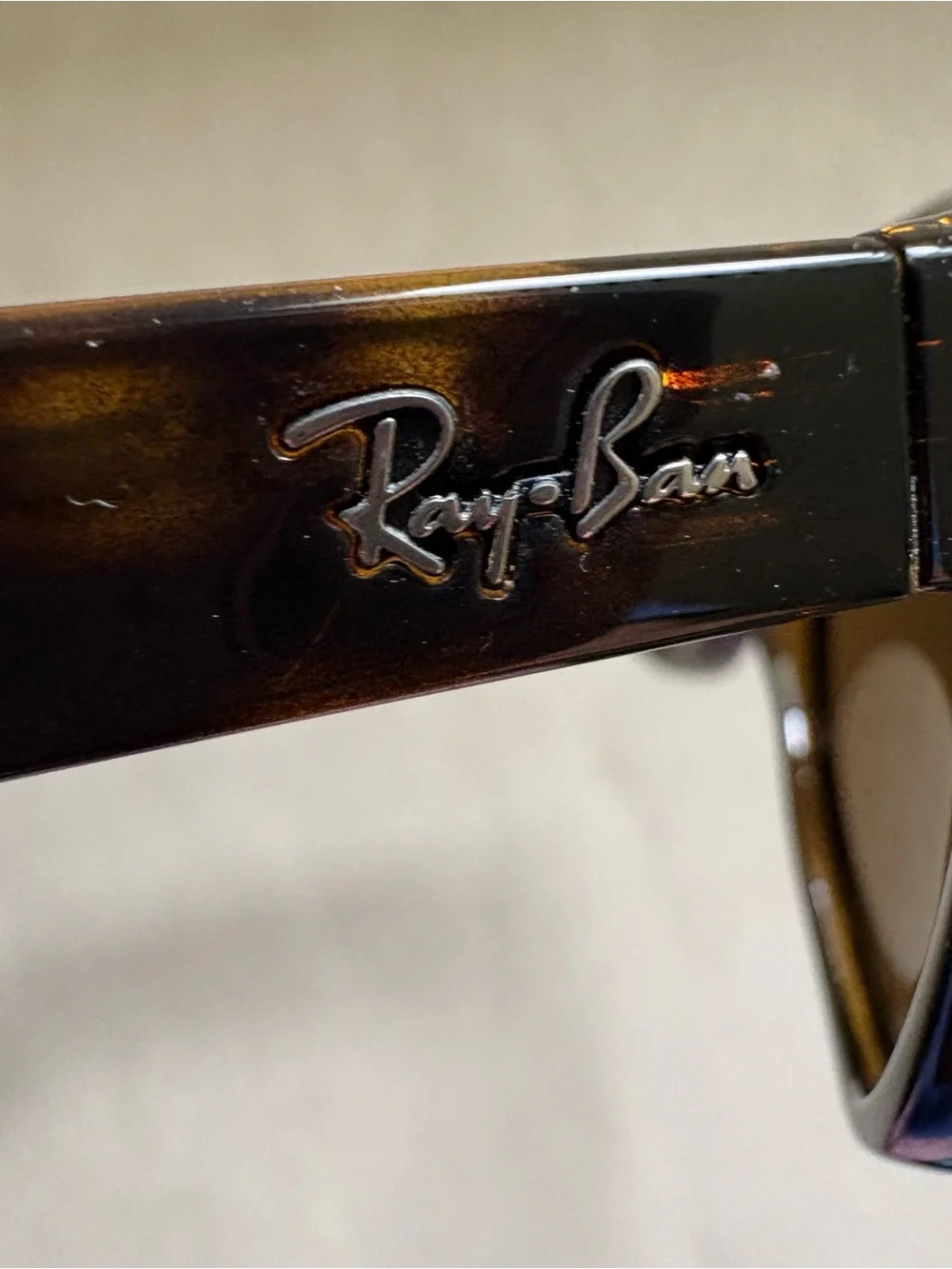 Ray-Ban Tortoiseshell Brown Polarized Sunglasses